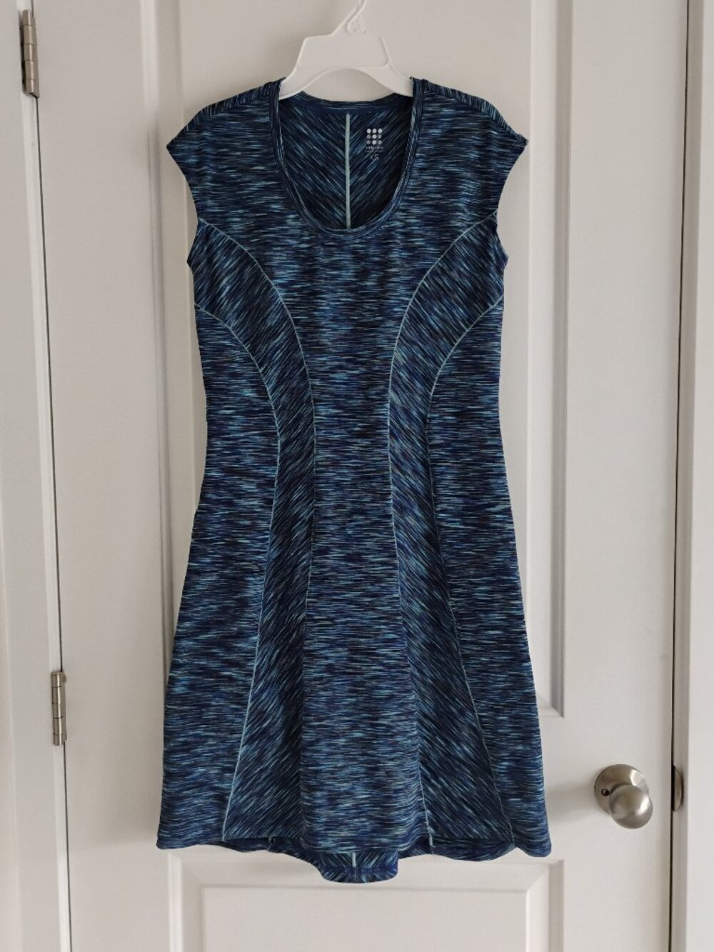 Title Nine Golf Tennis Dress Blue Cap Sleeve Size XS